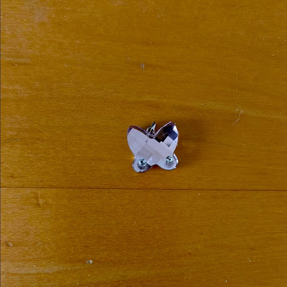 Swarovski butterfly pendant
